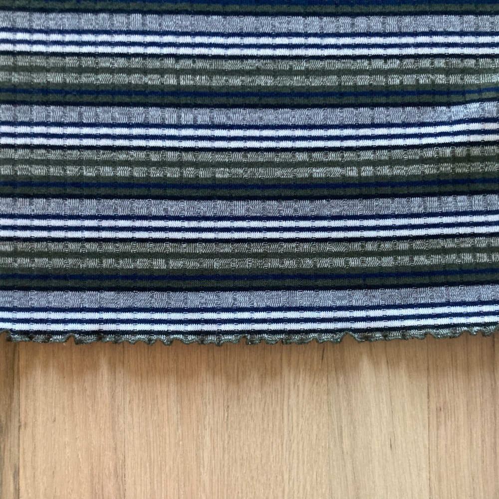 SOCIALITE Ribbed Striped Cami Midi Dress - Picture 6 of 10